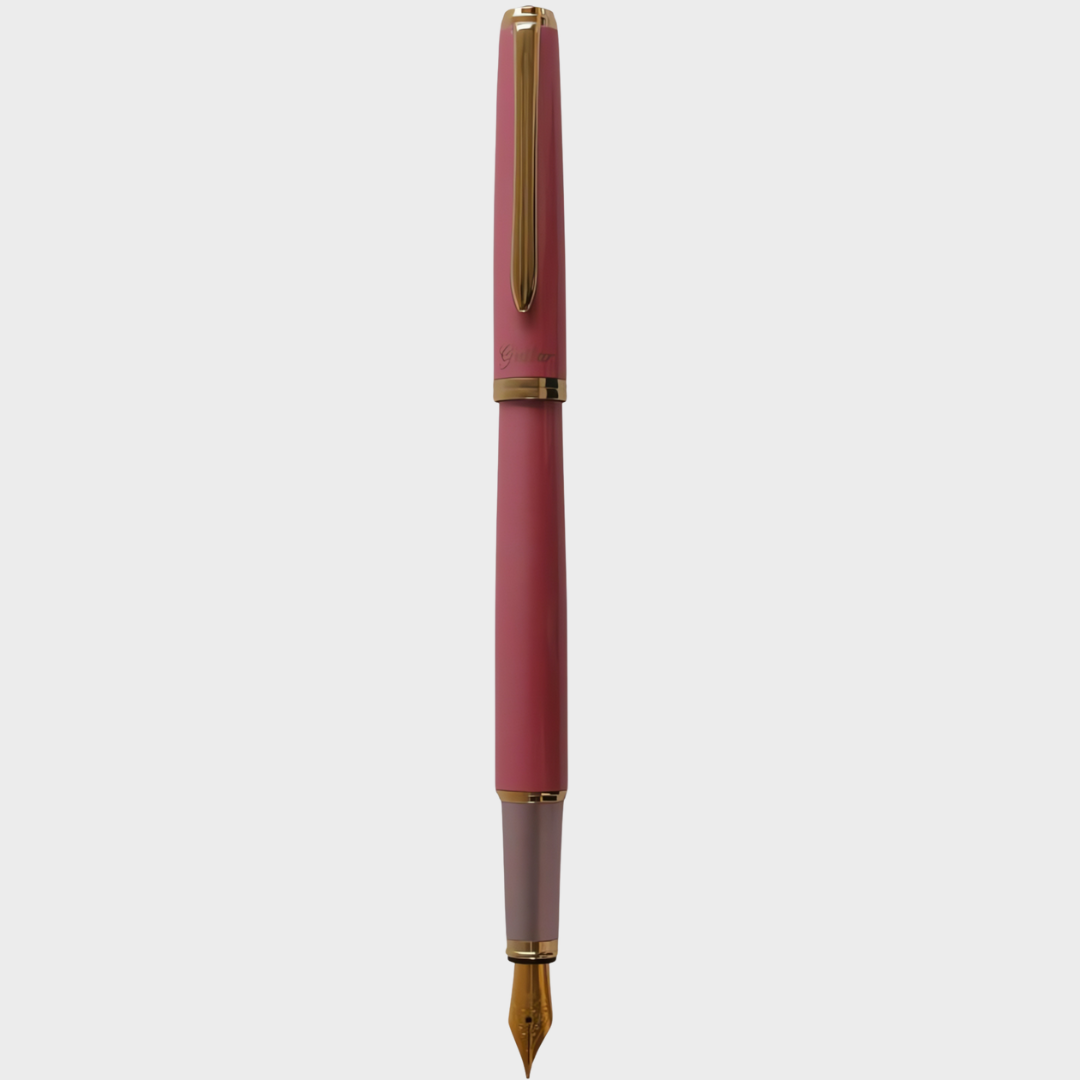 Guitar Fountain Pen Brillante Rose Pink