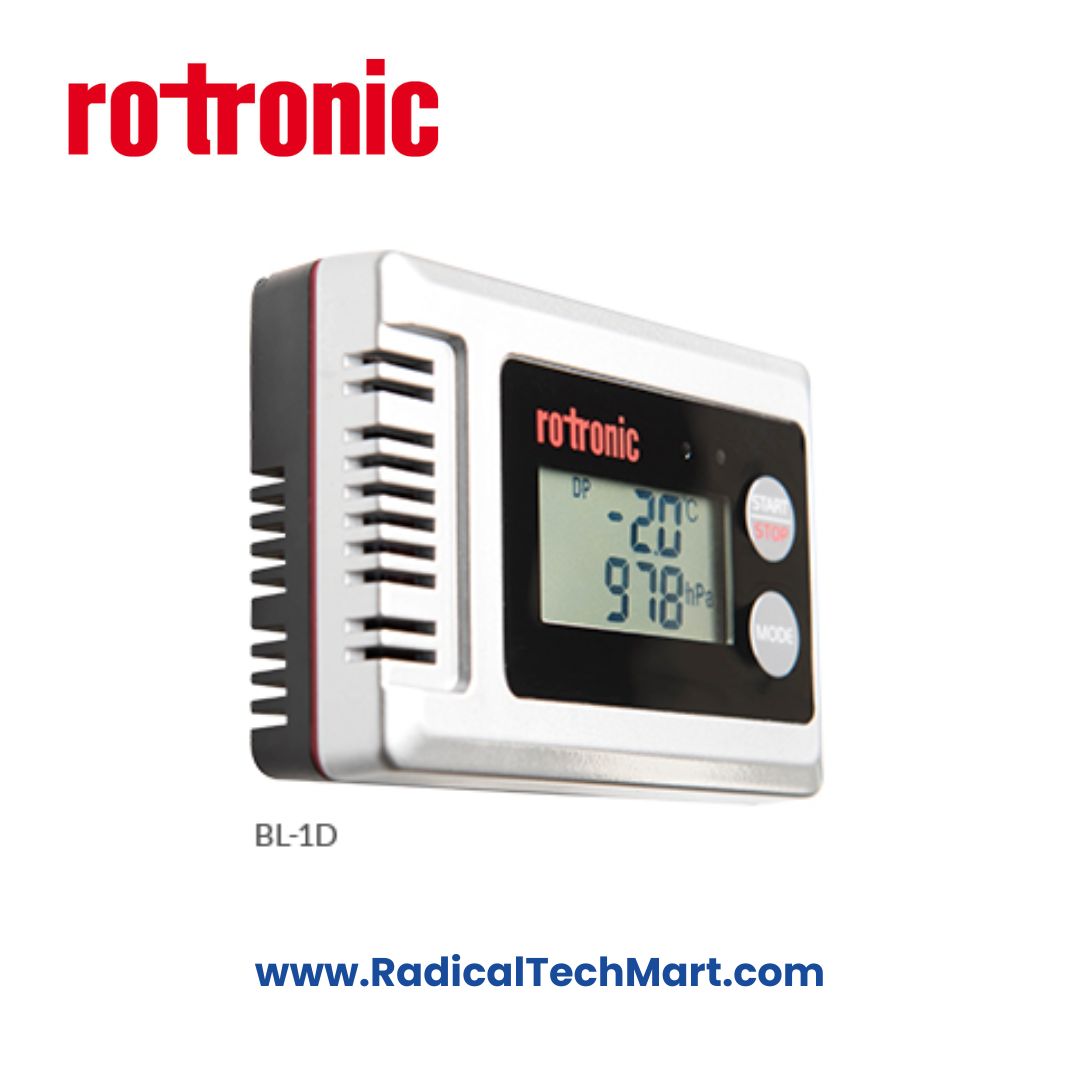 Rotronic BL-1D Ambient Pressure and Dew Point Humidity Data Logger