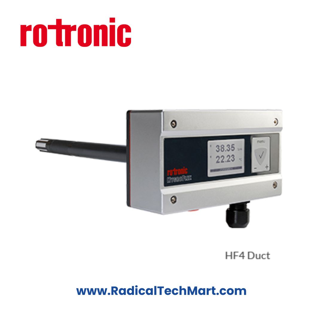 Rotronic HygroFlex4 HF4 Wall and Duct Transmitter