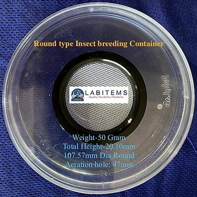 Insect Breeding Dishes -Petri Dish 100mm Dia