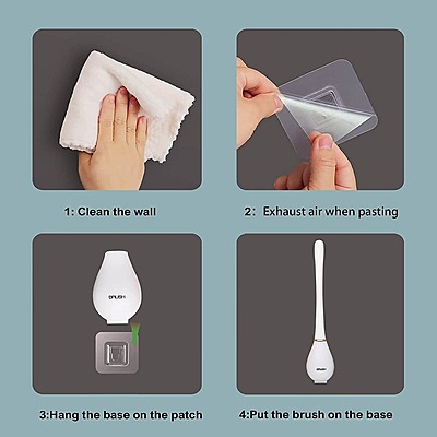 Round Toilet brush Pack of 1 Round Toilet brush Pack of 1