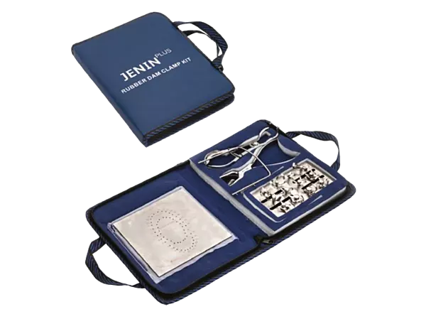 Jenin Rubber Dam Kit - 12 Clamps & Template
