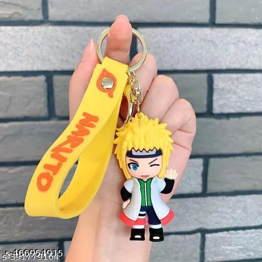 Naruto Character Anime Rubber Keychain