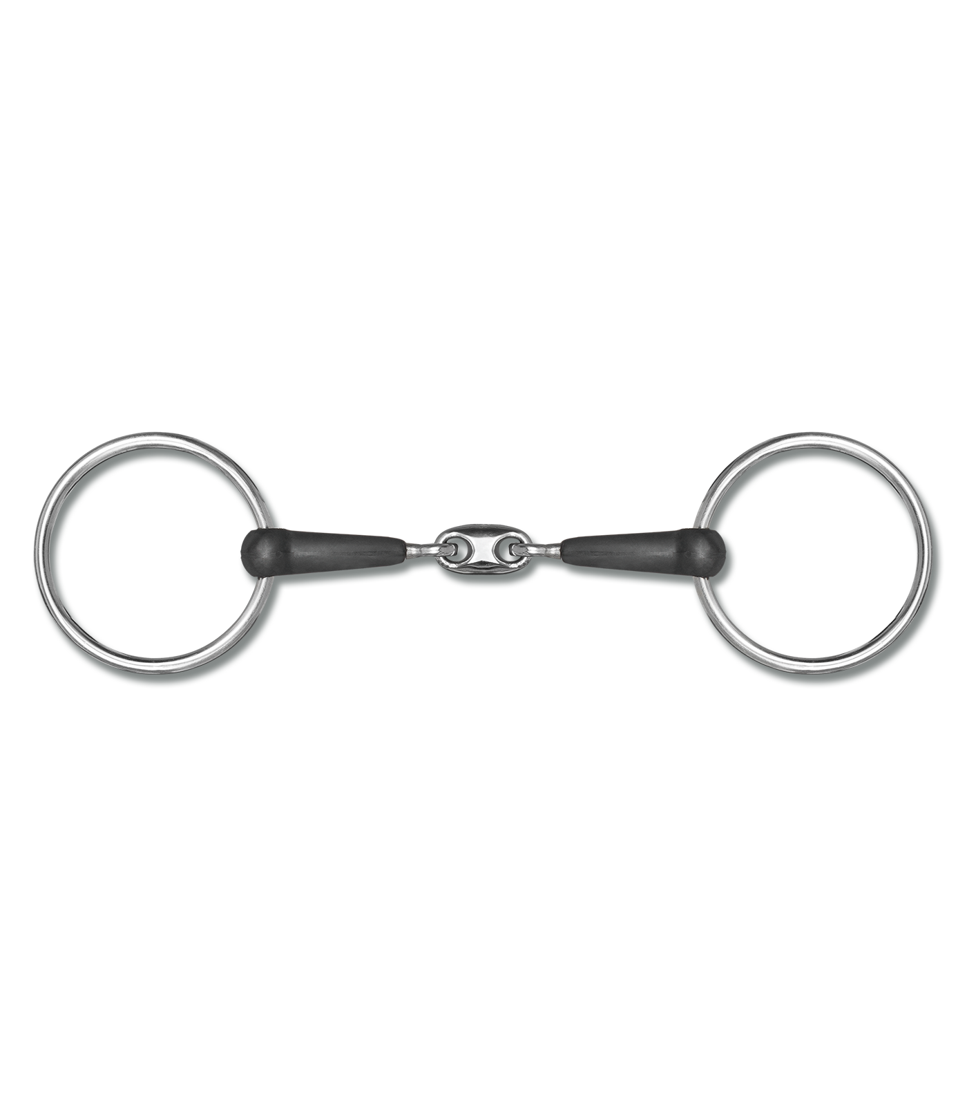 Waldhausen, Rubber Snaffle Bit, Double Jointed