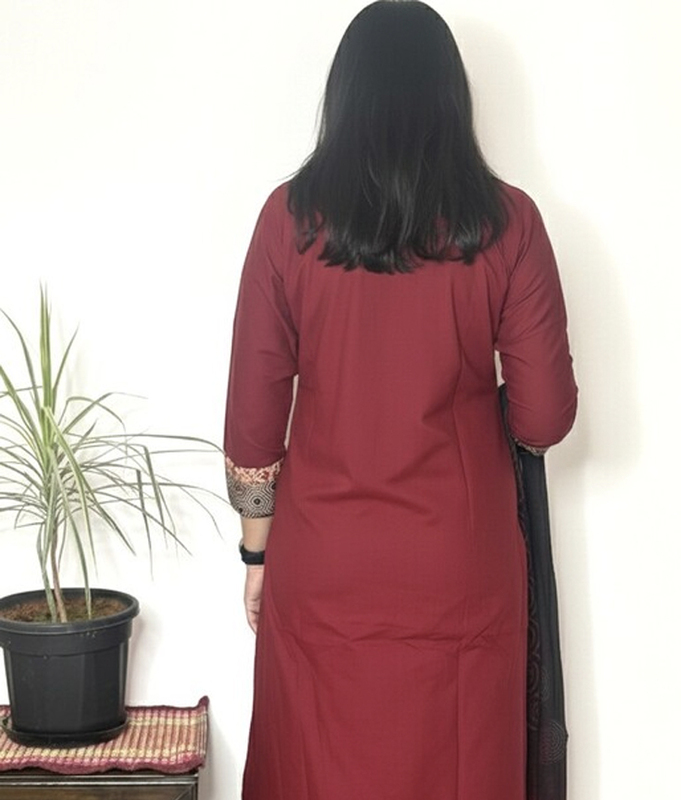 Ruby Reflection Kurta Set