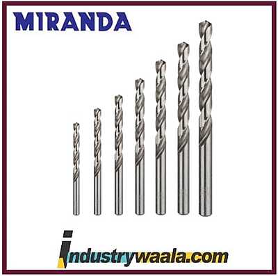 Miranda 11.60 MM Super Jobber Series M35 HSS Paraller Shank Drills Quantity - 5 Pcs