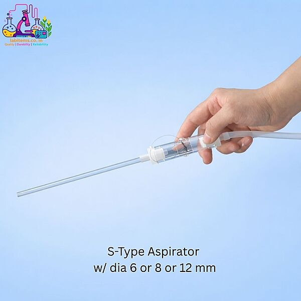 S-Type Aspirator w/ dia 6 or 8 or 12 mm