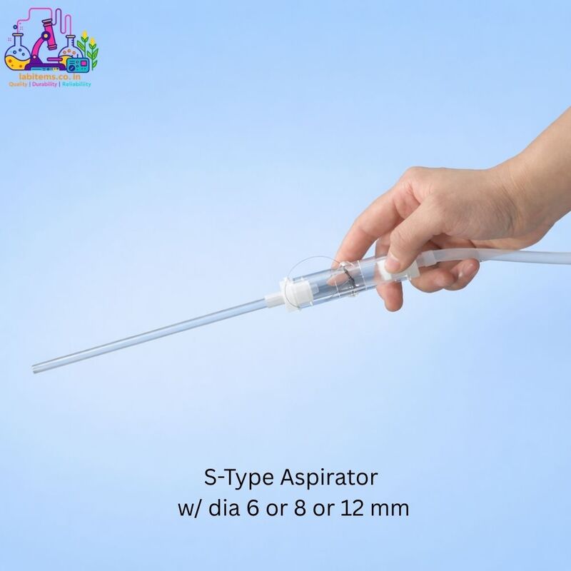S-Type Aspirator w/ dia 6 or 8 or 12 mm