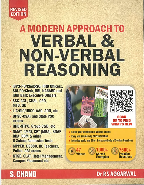 S. Chand Verbal And Non-verbal Reasoning