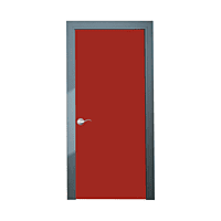 Cardinal Red PRE-LAMINATED HDHMR DOOR