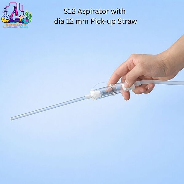 S12 Aspirator w/ dia 12 mm Pick-up Straw