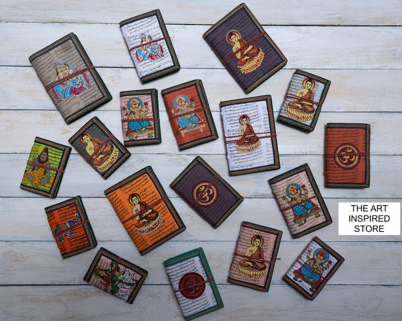 Kaagaz Handcrafted Pocket Notebooks (Pack of 4) Kaagaz Handcrafted Pocket Notebooks (Pack of 4)