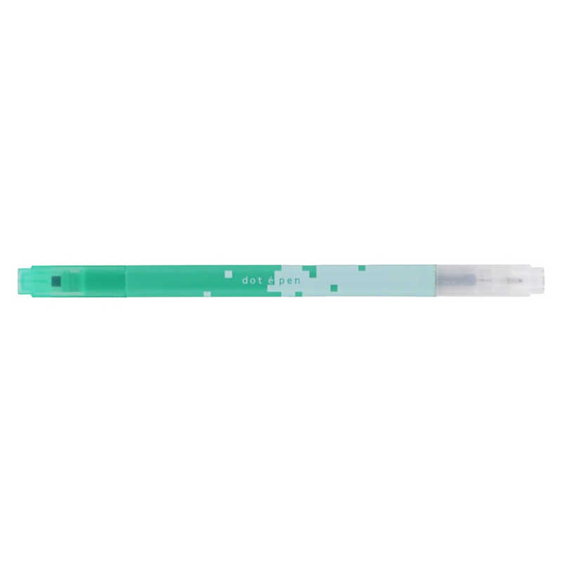 Sun-Star Square Marker Dot e Pen Green