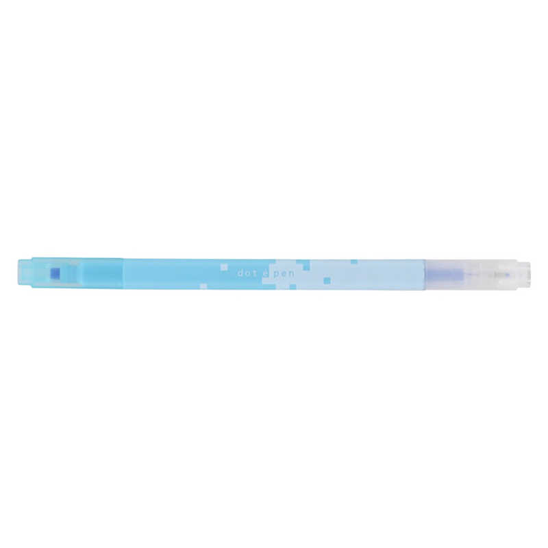 Sun-Star Square Marker Dot e Pen Light Blue