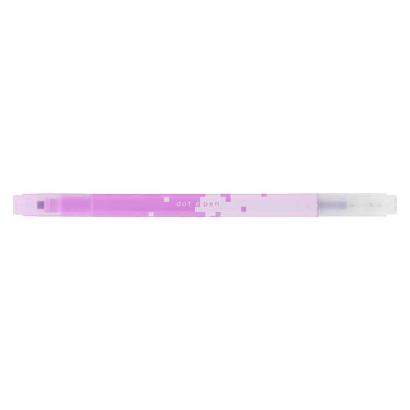 Sun-Star Square Marker Dot e Pen Violet