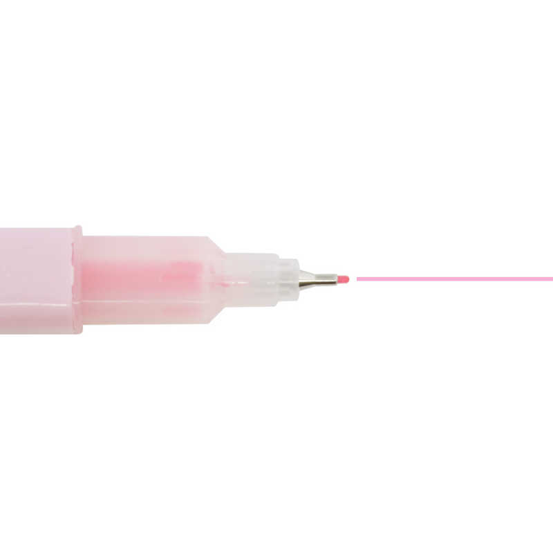 Sun-Star Square Marker Dot e Pen Fluorescent Pink