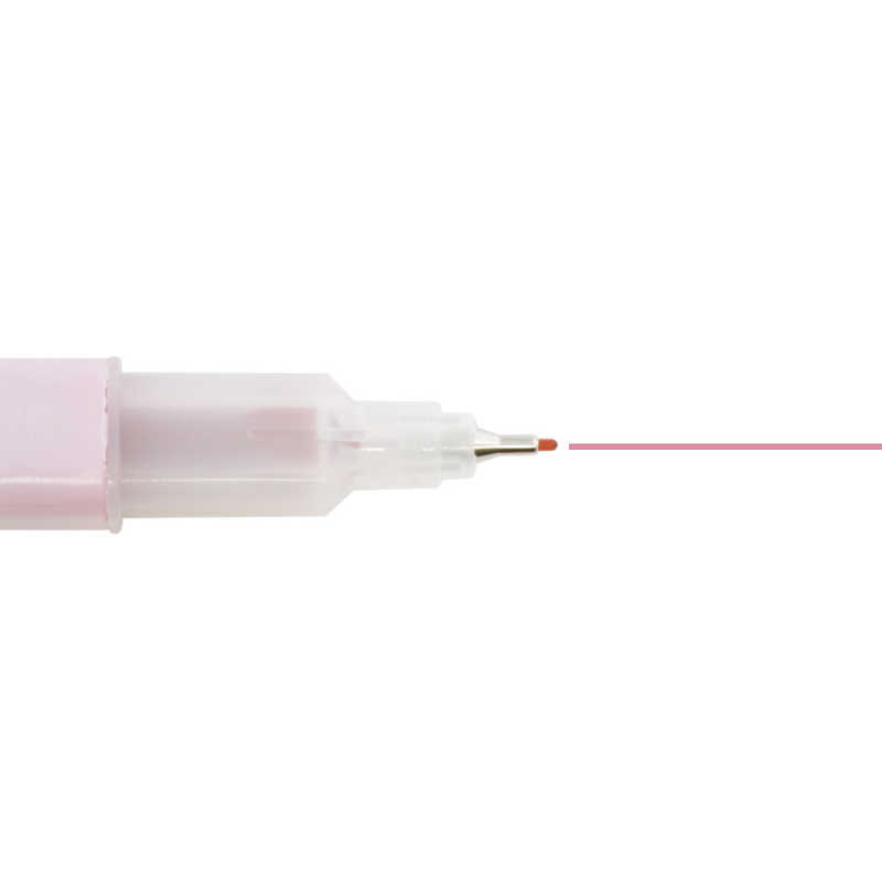 Sun-Star Square Marker Dot e Pen Pink