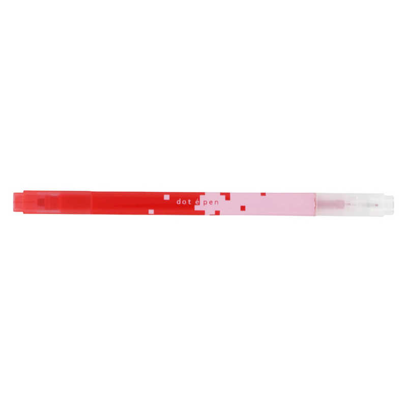 Sun-Star Square Marker Dot e Pen Red