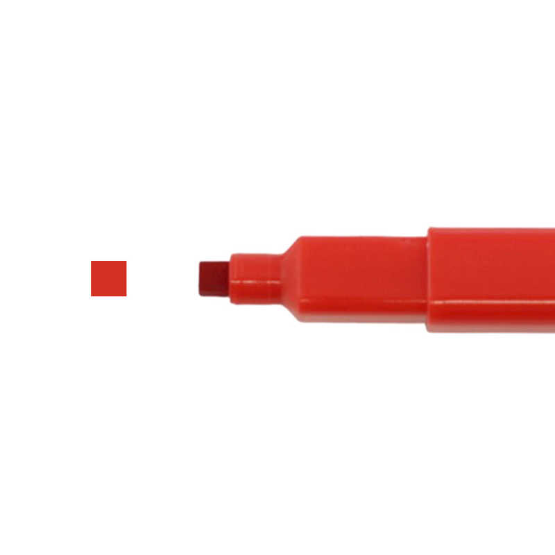 Sun-Star Square Marker Dot e Pen Red