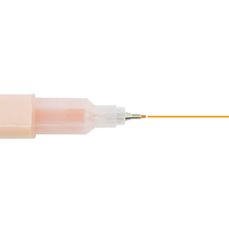 Sun-Star Square Marker Dot e Pen Orange