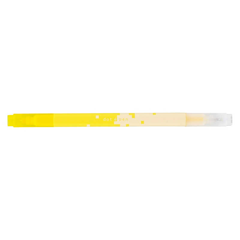 Sun-Star Square Marker Dot e Pen Yellow
