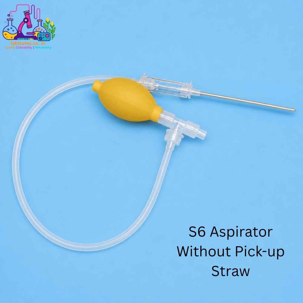 S6 Aspirator w/ ? 6 mm Pick-up Straw