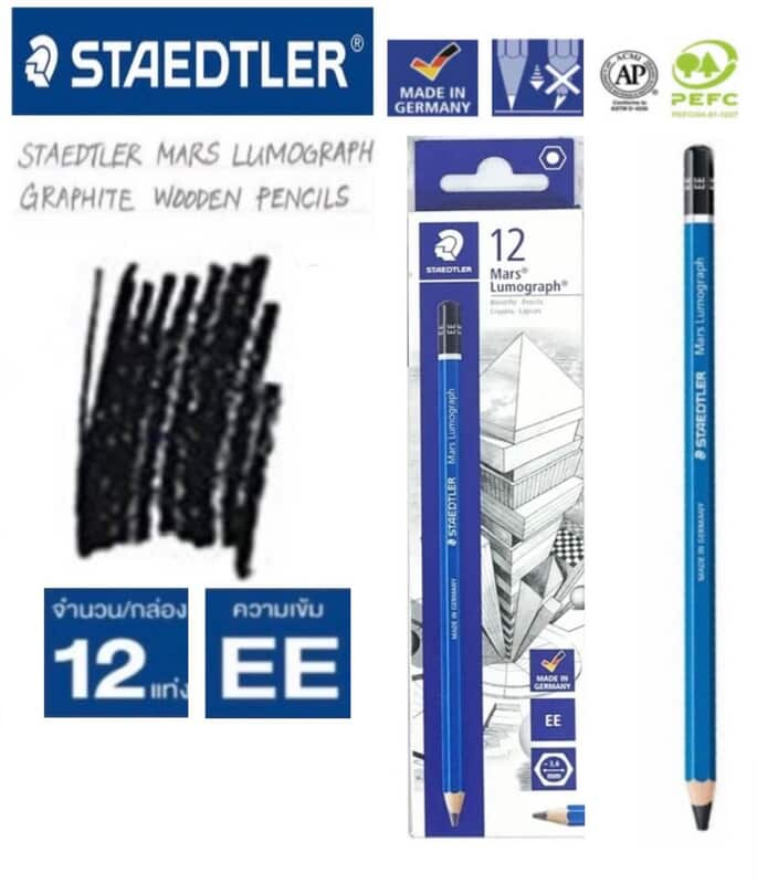 STA 100 LUMOGRAPH PENCILS - EE STA 100 LUMOGRAPH PENCILS - EE
