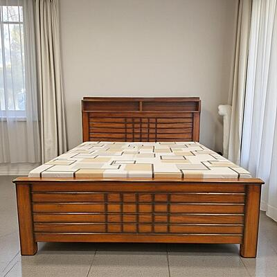 SAF-BD-24 Solid Teak Wood Cot|78X60|Rosewood||Cot/Bed Set SAF-BD-24 Solid Teak Wood Cot|78X60|Rosewood||Cot/Bed Set