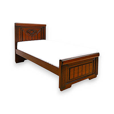 SAF-BT-04 Hard Wood with Ply Cot|78X36|Walnut||Cot/Bed Set SAF-BT-04 Hard Wood with Ply Cot|78X36|Walnut||Cot/Bed Set