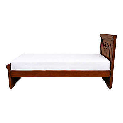 SAF-BT-04 Hard Wood with Ply Cot|78X36|Walnut||Cot/Bed Set SAF-BT-04 Hard Wood with Ply Cot|78X36|Walnut||Cot/Bed Set