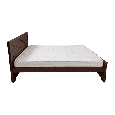 SAF-BT-07 Hard Wood with Ply Cot|78X60|Rosewood||Cot/Bed Set