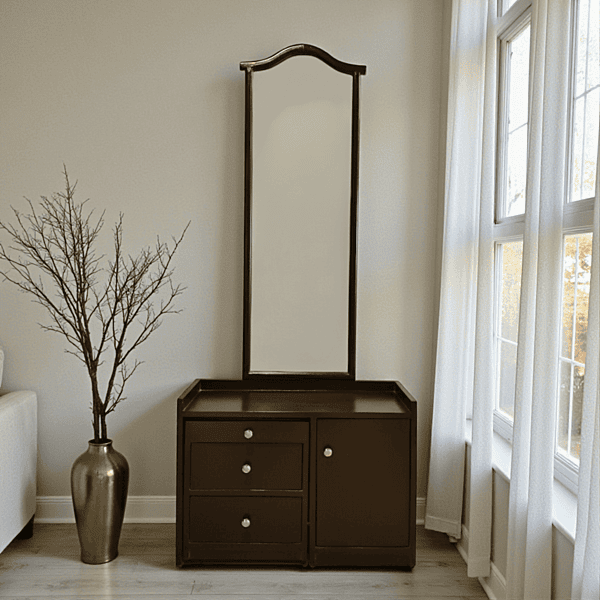 SAF-DRS-HW-05 Dressing Table|72X30X12|Rosewood-Rw-22||Dresser SAF-DRS-HW-05 Dressing Table|72X30X12|Rosewood-Rw-22||Dresser