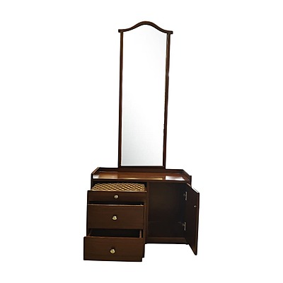 SAF-DRS-HW-05 Dressing Table|72X30X12|Walnut||Dresser