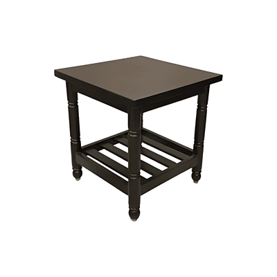 SAF-KCT-03 Center Table With OST Top|18X18|Rosewood||Center/Side Table