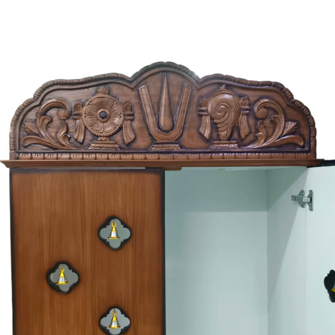 SAF-PJ-008 Pooja Mandapam|78X36|Natural||Pooja Unit