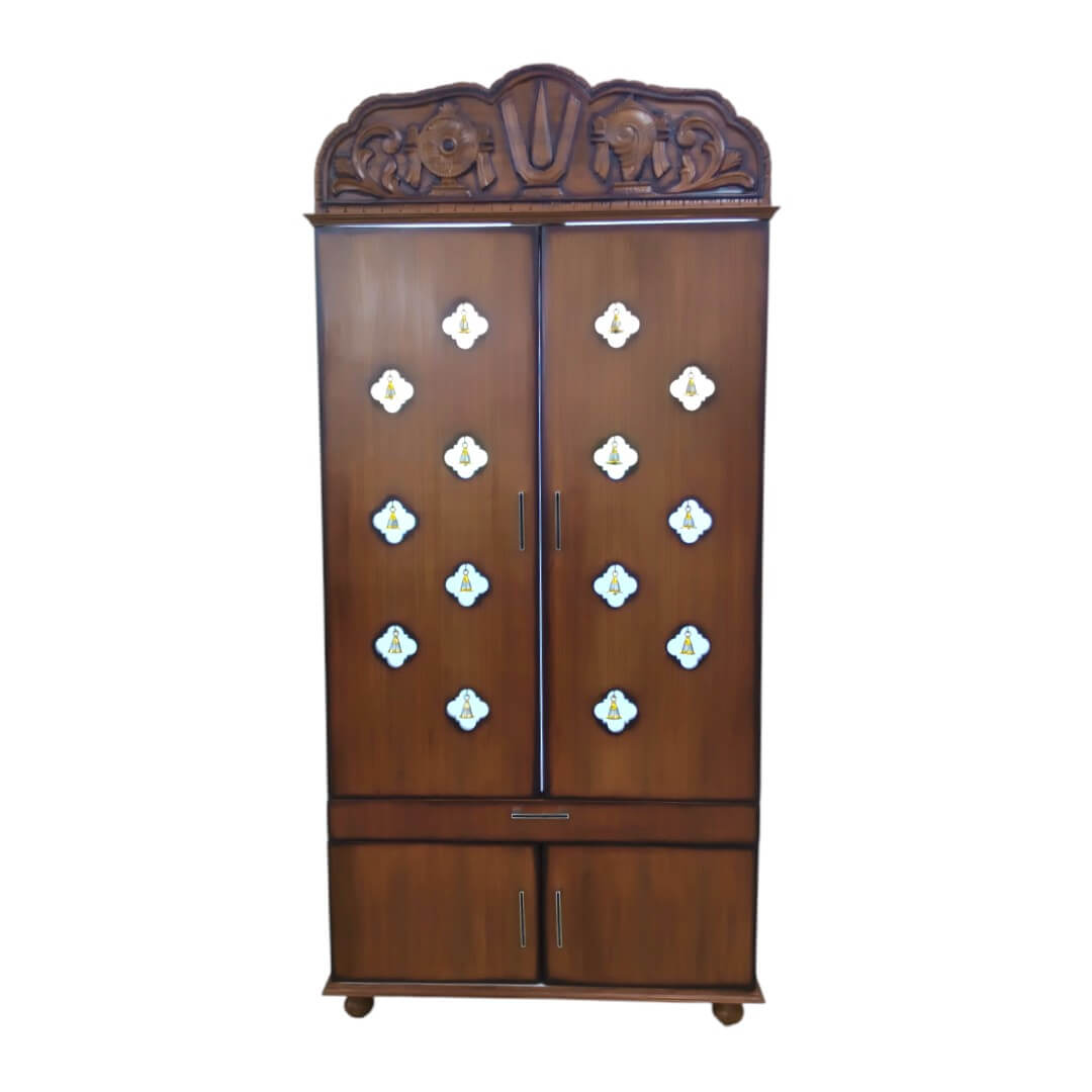 SAF-PJ-008 Pooja Mandapam|78X36|Natural||Pooja Unit