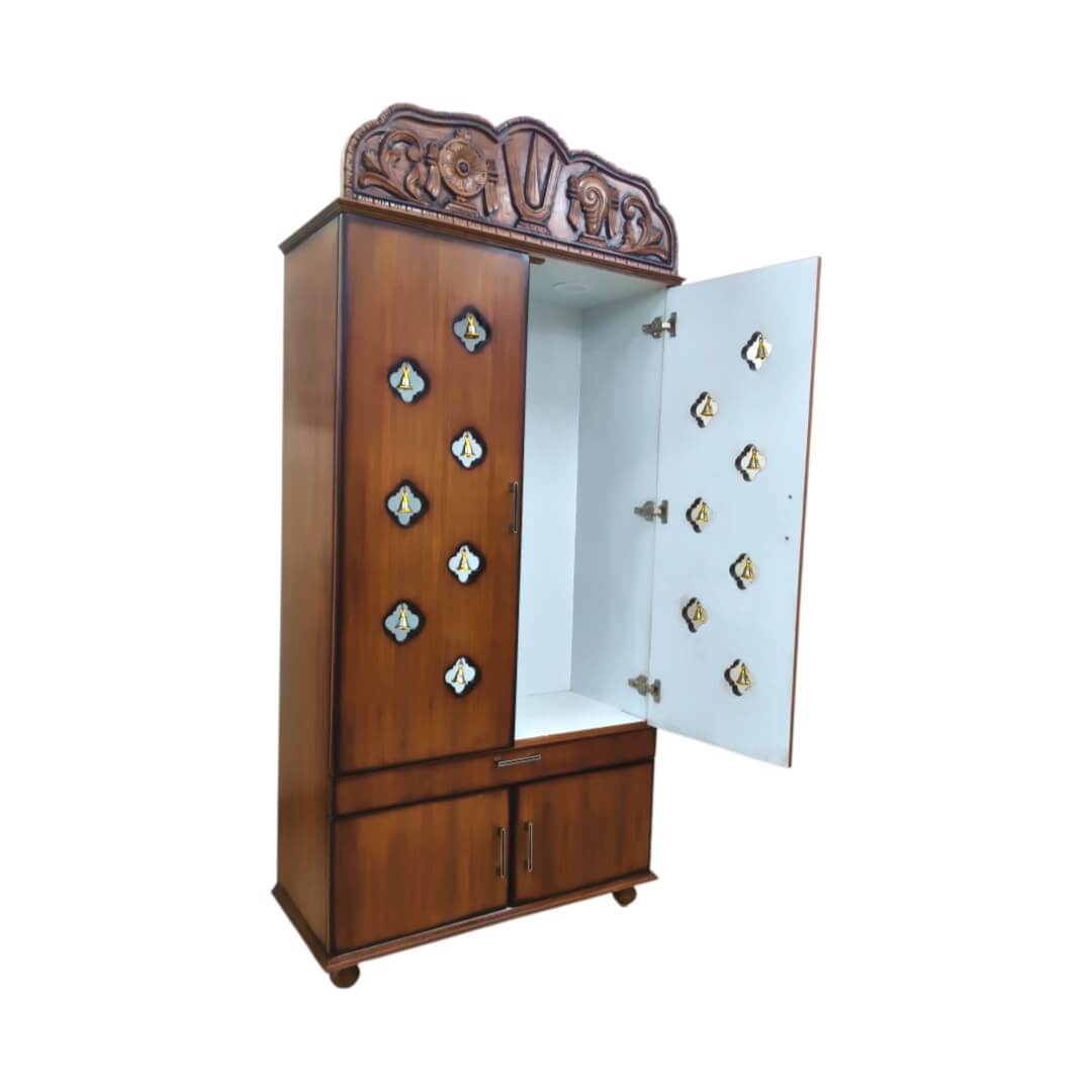 SAF-PJ-008 Pooja Mandapam|78X36|Natural||Pooja Unit