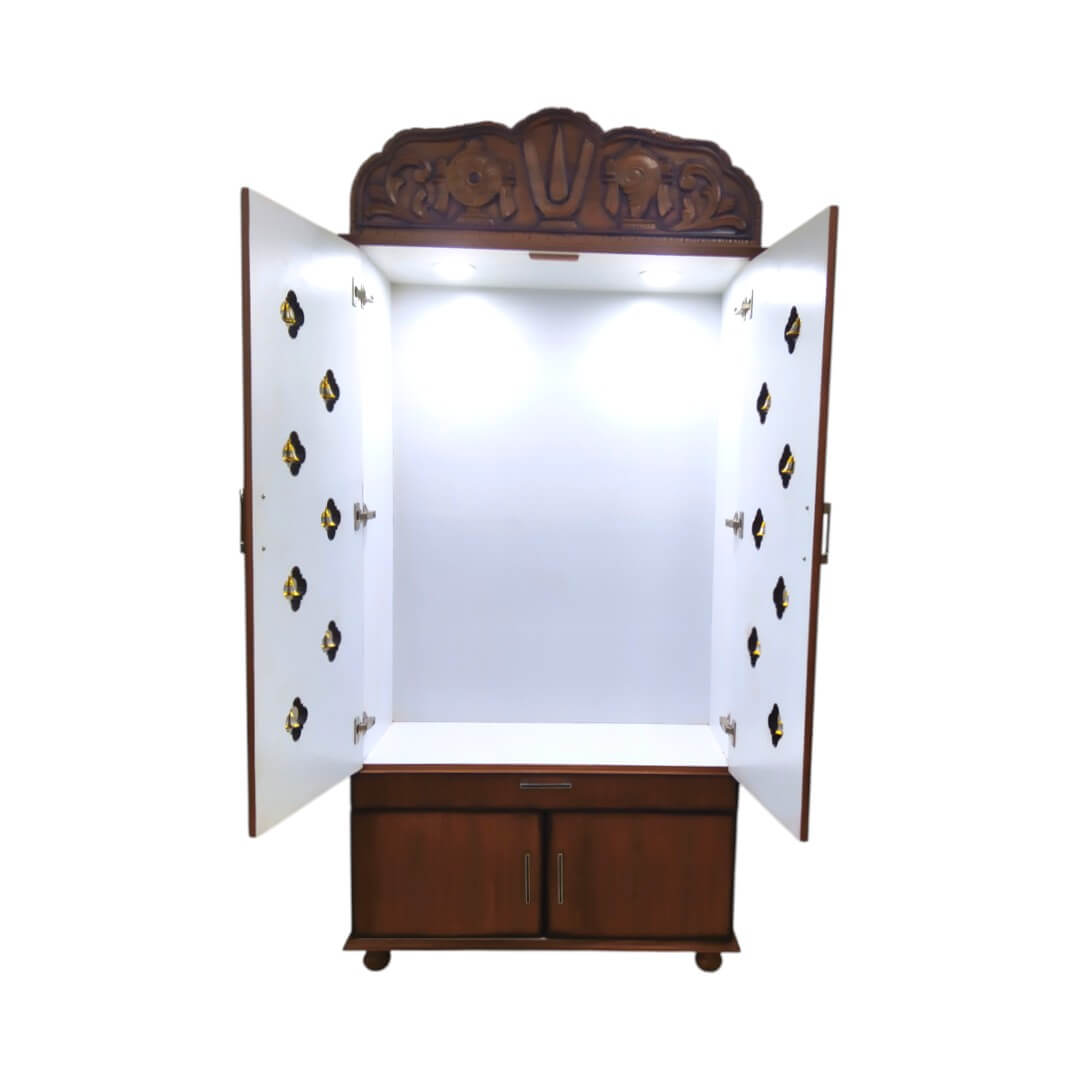 SAF-PJ-008 Pooja Mandapam|78X36|Natural||Pooja Unit