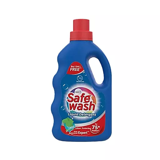 SAFE. WASH LIQUID DETERGENT