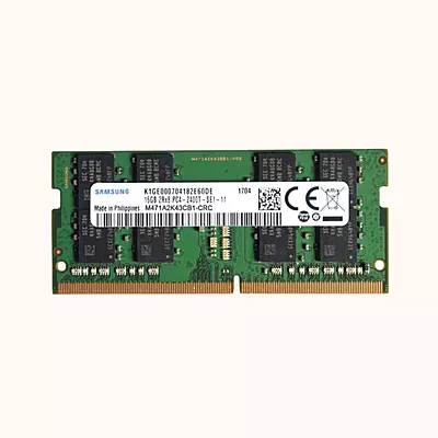 SAMSUNG DDR4 5600MHz PC4 SODIMM 2Rx8 CL40 16GB RAM (M471A2K43CB1-CRC)