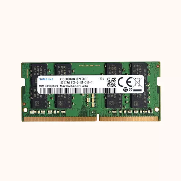 SAMSUNG DDR4 5600MHz PC4 SODIMM 2Rx8 CL40 16GB RAM (M471A2K43CB1-CRC)