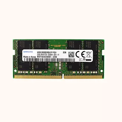 SAMSUNG SODIMM PC4-25600 DDR4 32GB RAM 3200MHz