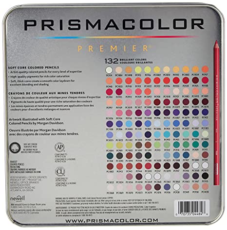 PRISMACOLOR PREMIER PENCIL SET IN TIN PRISMACOLOR PREMIER PENCIL SET IN TIN