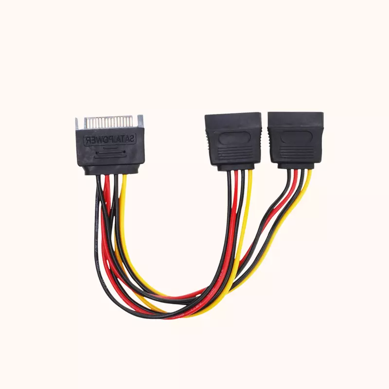 SATA CONNECTOR SINGAL MALE DUAL FEMALE SATA CABLE New - Buy Online India