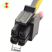 Zigdeal SATA Power Cable – Internal Power Connector | HDD & SSD Compatible | PC Power Cable