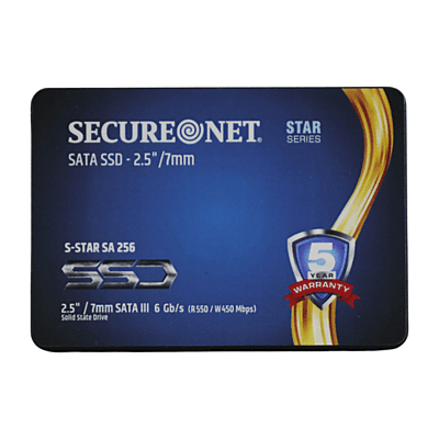 Secure Net SSD- S-SA 256GB Secure Net SSD- S-SA 256GB