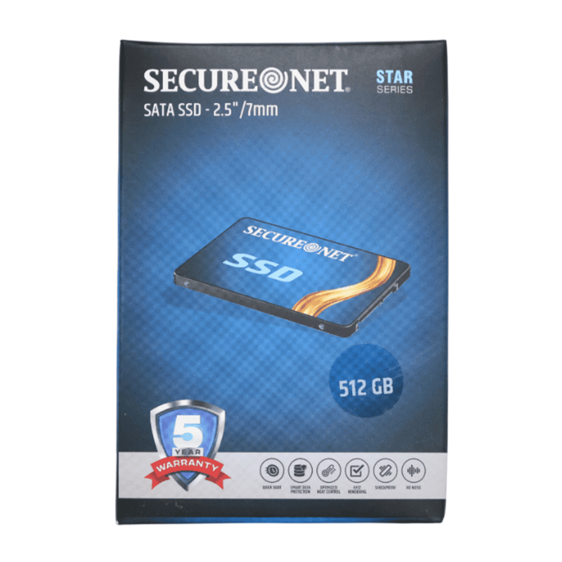 Secure Net SSD-S-SA 512GB Secure Net SSD-S-SA 512GB