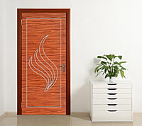 2D Solid WPC Bathroom Door SB2DD1061