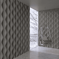 MDF 3D Wave Boards SBMDF3DWB020 MDF 3D Wave Boards SBMDF3DWB020