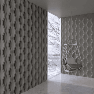 MDF 3D Wave Boards SBMDF3DWB020 MDF 3D Wave Boards SBMDF3DWB020